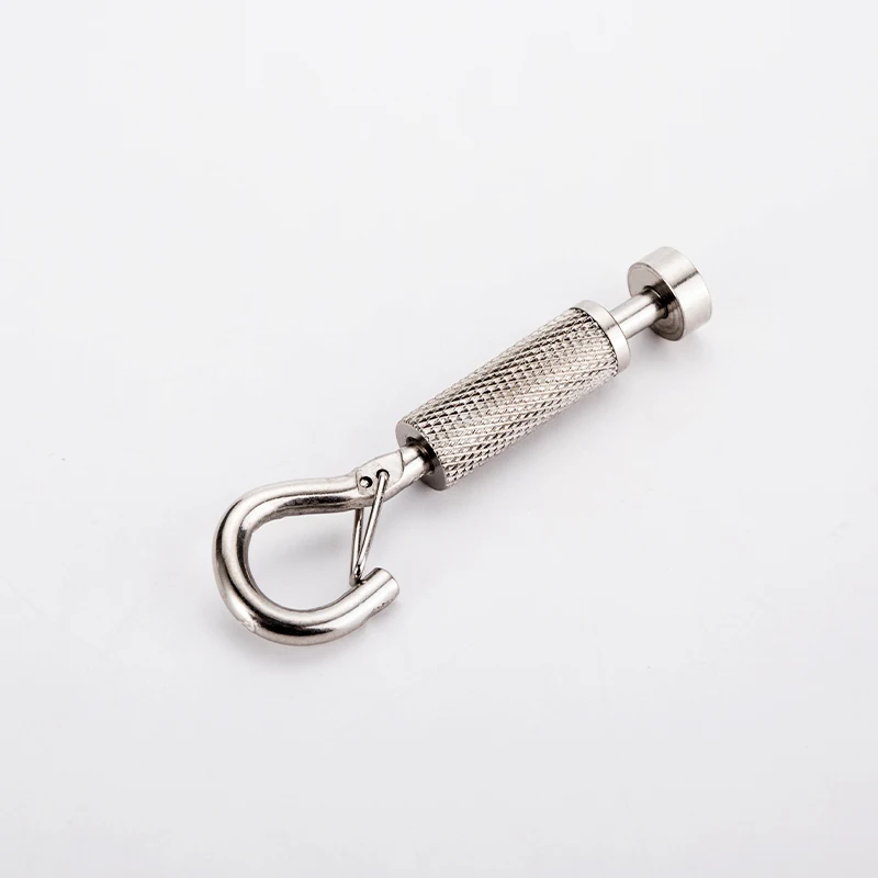 cable gripper with spring hook