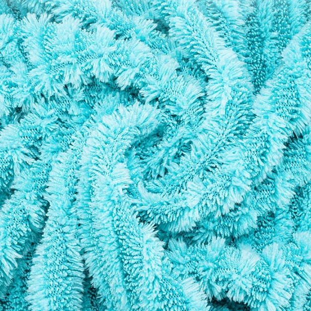 Weft knitted twist coral cloth roll 100% polyester fabric microfiber towel fabric