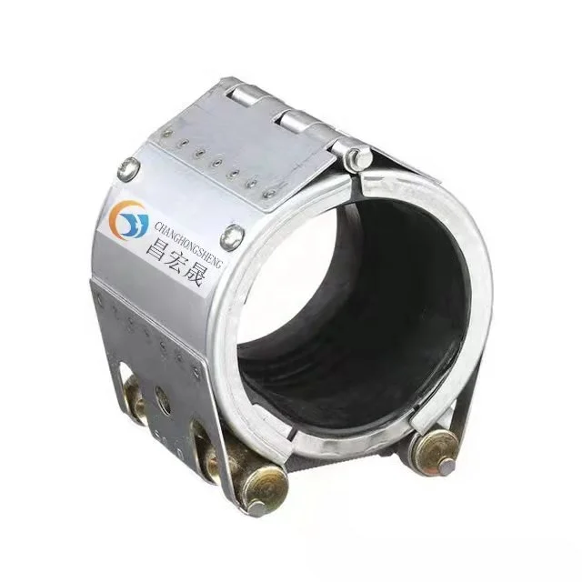 Pn16 Equal Cast Ductile Iron Pe Pvc Hdpe Water Oil Straight Pipe Epdm Sealing Ss Leakage band pipe repair clamp