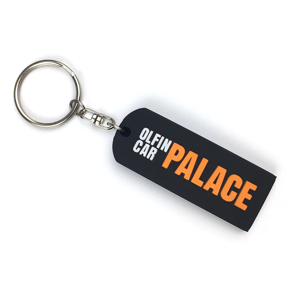 Customized promotional Cute Soft PVC Rubber Key Ring Key Chain Keychain, Rubber Keyring, Silicone Key Chain