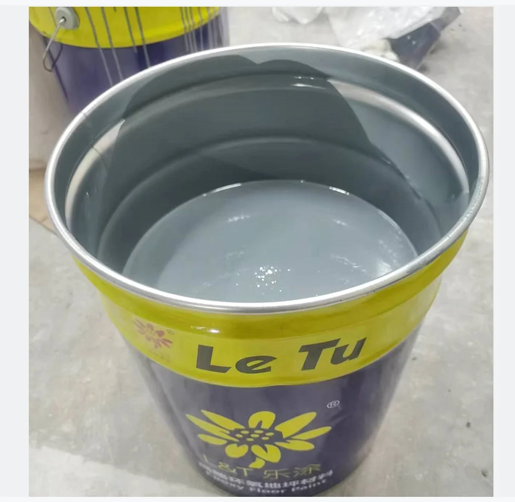 Epoxy  floor coating pharmaceutical factory flooring food industry floor polyurethane super wear resistance from China