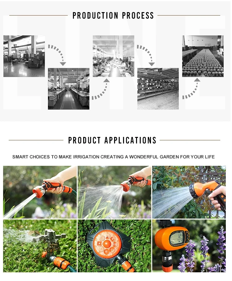  Automatic Electronic Home Garden Water Timer Ball Valve Short Time Irrigation Intelligent Controller System Outdoor