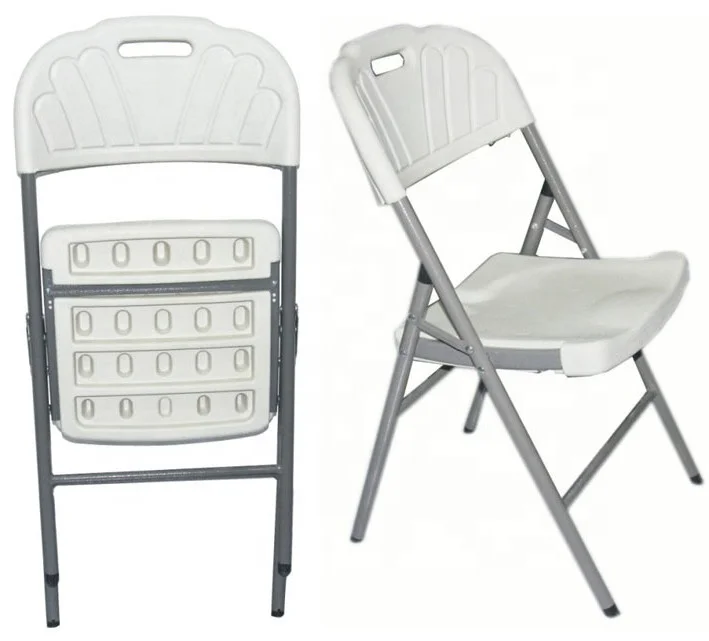 
hot selling on amazon plastic resin wholesale wedding plastic folding chairs garden chairs 