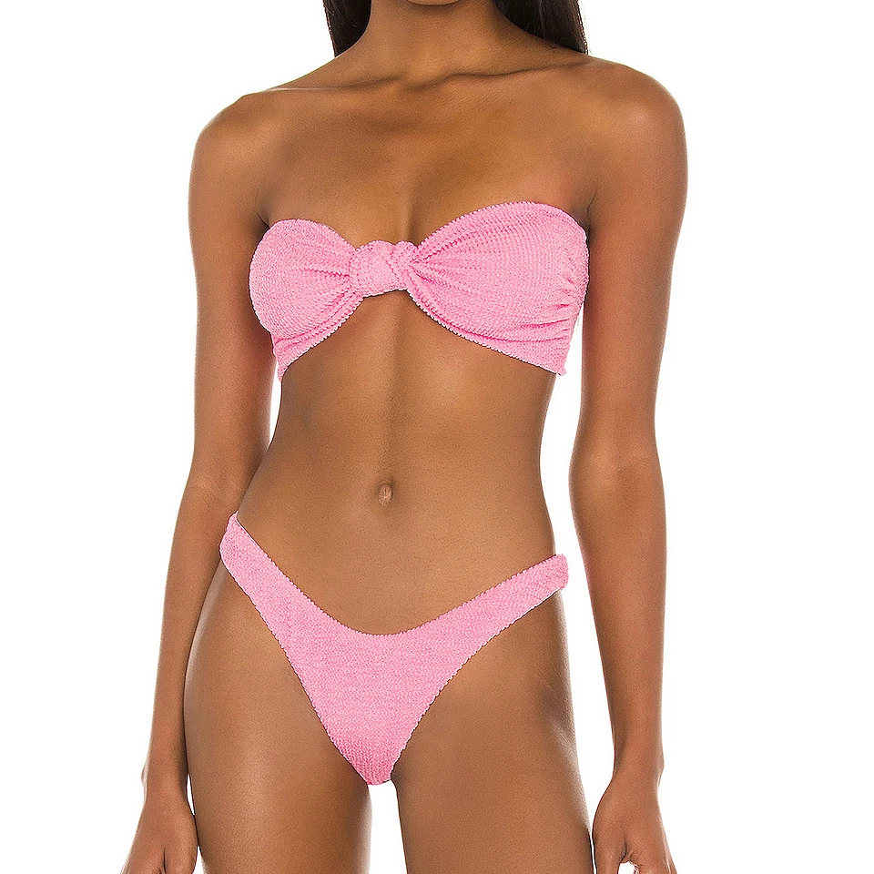 OEM Private Label  Bikinis Eco Friendly fabric Sexy Swimsuit  Custom Logo Swimwear 2023