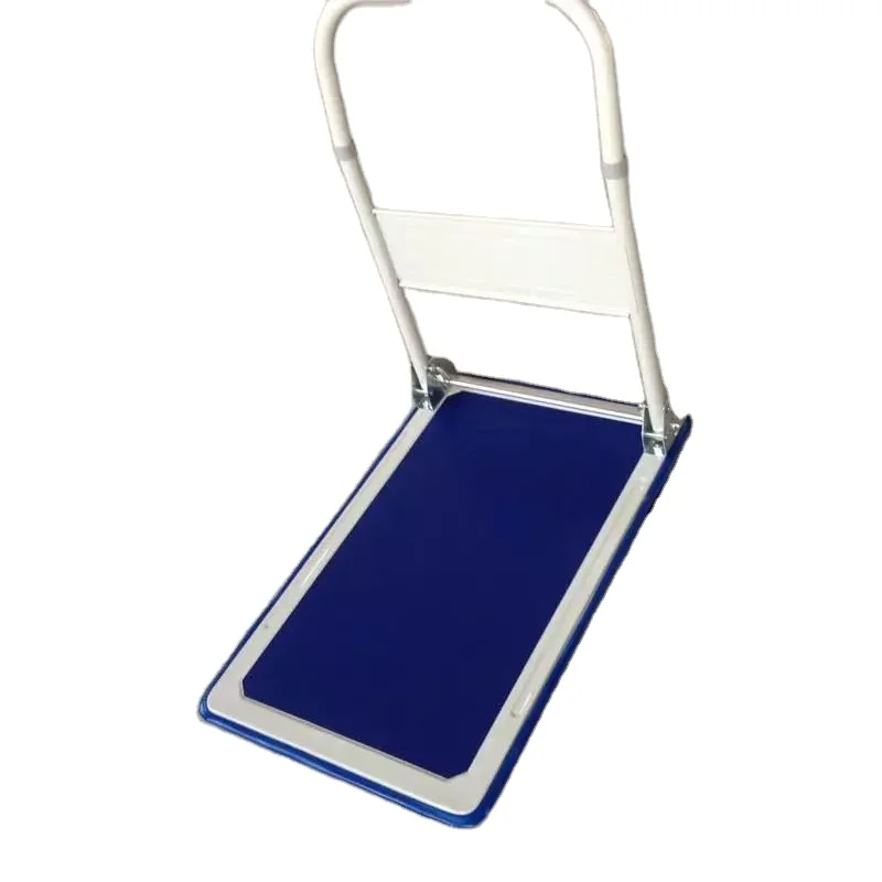 Hot - selling heavy - duty convenient pedal folding platform trolley