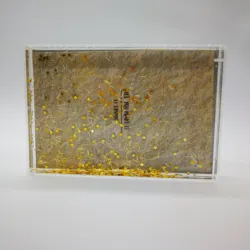 Glitter Picture Frame 4x6 Liquid Best Friends Acrylic Floating Water Globe Photo Frame Cute Family Couple Gift (Snow)