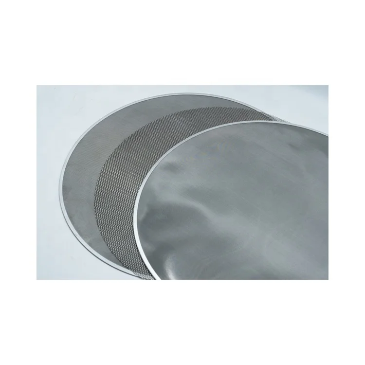 High precision Disc stainless steel Titanium Bronze Metal 1 5 10 20 50 100 micron Powder Sintered Porous Filter