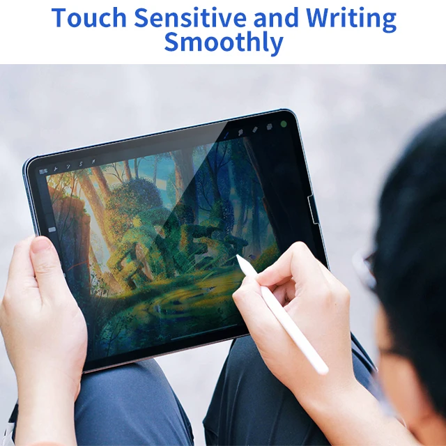 Factory Price 4 Way Privacy Screen Protector Anti Spy Matte Surface Glare for iPad 12.9