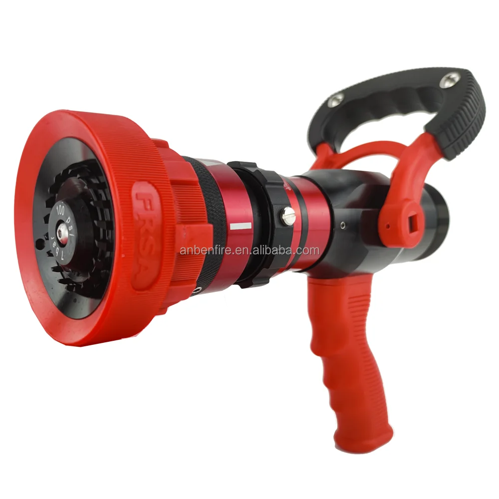 ANBEN 475Liters per Minute Selectable Flow Fire Fighting Hose Nozzle with Pistol Grip