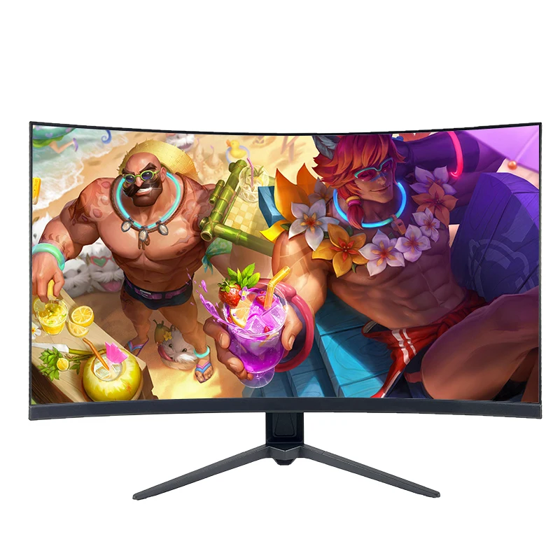 24 27 32 34 49 inch Gaming Monitor 1080P 2K 4K Curved Screen Monitor 144HZ 165hz 240hz 360hz IPS PC LED LCD Ultra Thin Monitor