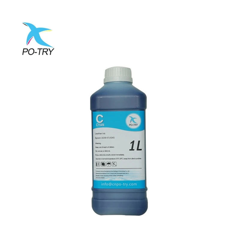 Sale Digital Printing Leather Lacquer Ink Yellow Water-based And Oil-based Liquid Dye For Leather And Ink