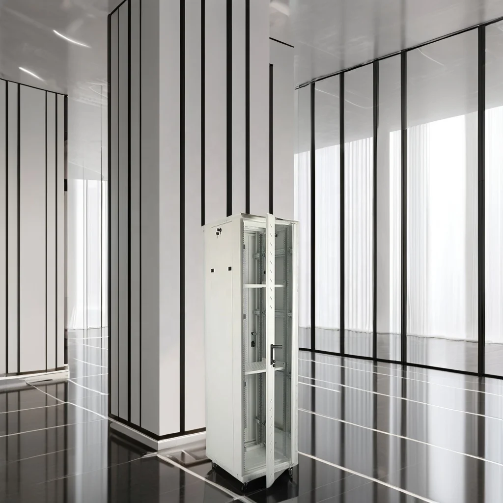 Data Center Enclosure 42U Computer Network Cabinet DDF Server Rack Mount Nas Chassis Cabinet