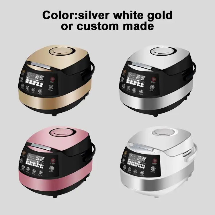 Big Stainless Steel Clay Electric Soup Warmer Rice Cooker Factory Direct Sales Vietnam Fast Delicious Multicooker 5L In Vietnam