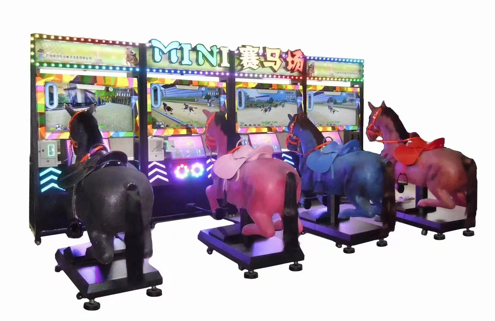 Horse Exercise Simulator Riding Racing Game Machine Horse Racing Arcade Game
