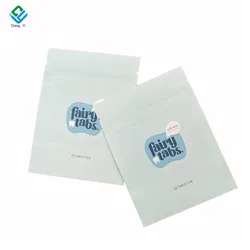 100% Compostable Bags Eco-friendly Biodegradable Craft Paper/Pla Cornstarch Plastic Packaging Pouches With Zipper
