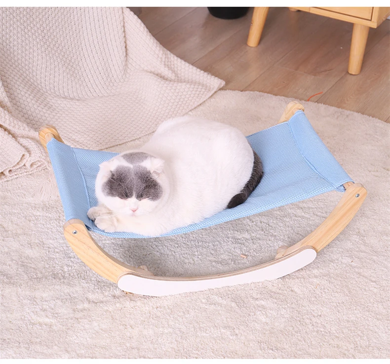 Hot Soft Comfortable Replaceable Cat Bed Pet Rocking Chair Shaker
