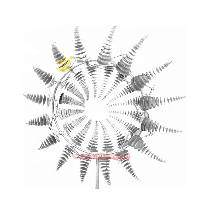 Outdoor Landscape Design public Decoration Stainless Steel Wind Kinetic Sculpture