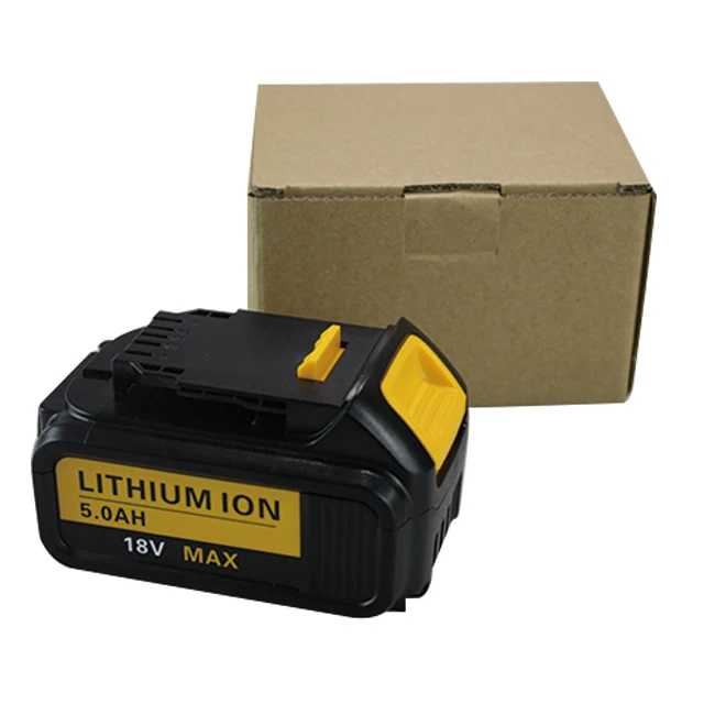 Новое поступление 5.0Ah 18V аккумуляторная батарея для Dewalt дрель Dcb180 dcb181 dcb182