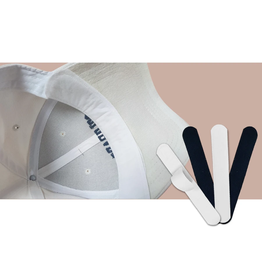 HODAF OEM ODM Disposable Collar Protector Sweat Pads Sweat Absorbent Pad Liner For Shirt Collar and Hat