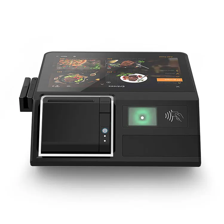 Недорогая операционная система windows android pos с принтером все в одном сенсорном экране кассовый аппарат биллинг pos-терминал для супермаркетов