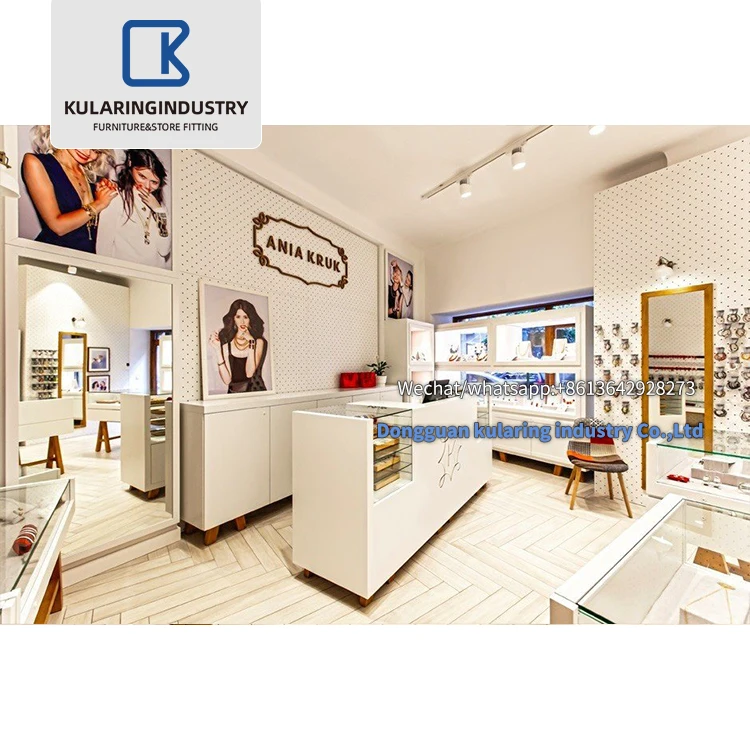 China jewelry display cabinet manufacturers customized commercial jewellery display used glass showcases for jewelry