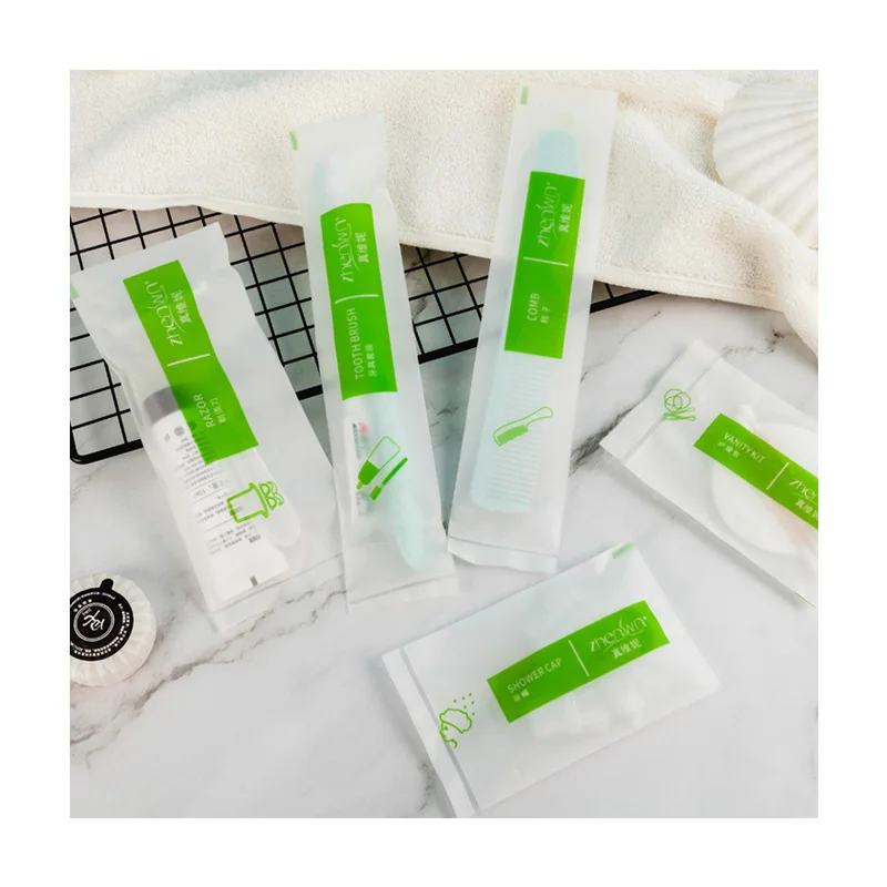 Hotel Amenities Good Quality Disposable Vanity Kit Travel Set OEM Customize