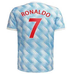 Wholesale Blank #7 Ronaldo Soccer Shirts Hot Sale Man Thailand Quality Ronaldo United Soccer Jersey