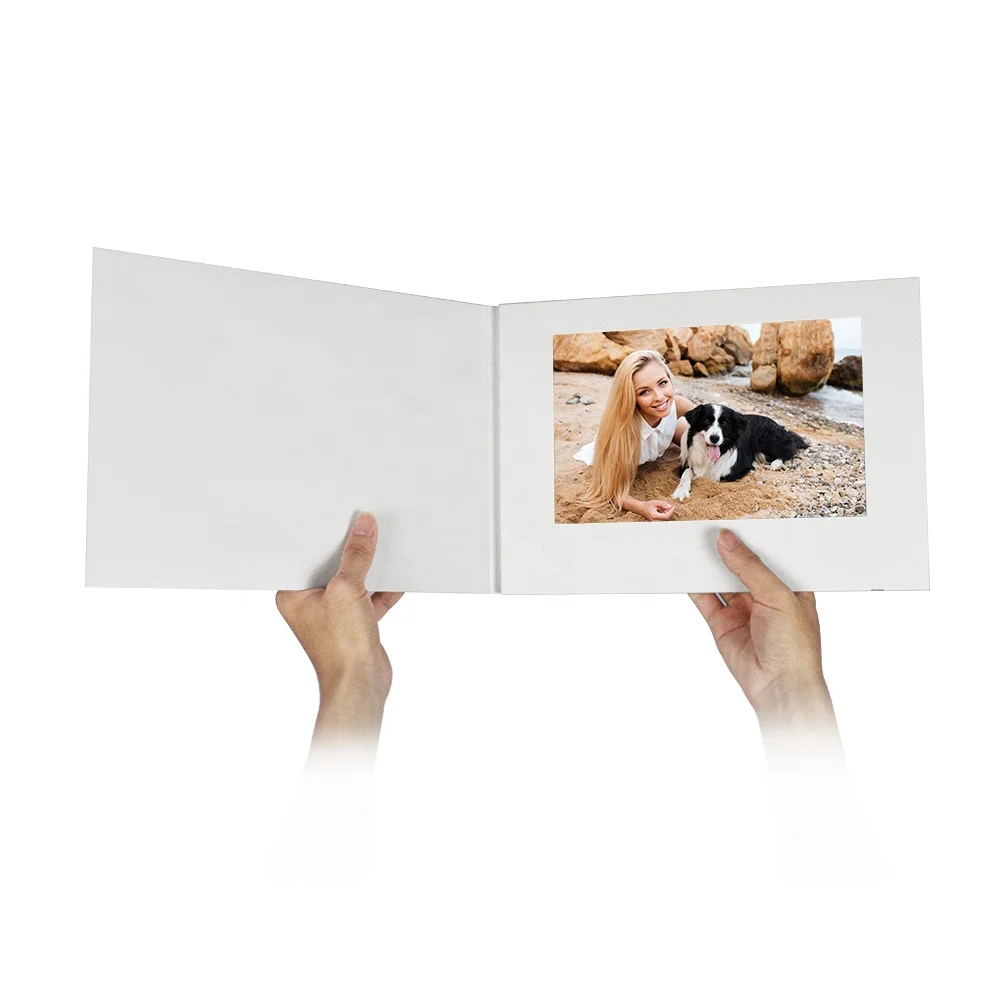 Цифровая видеокарта для рекламы с ЖК-дисплеем для приглашений на заказ