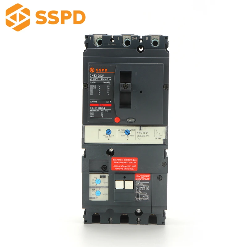  SSPD новое поступление замыкания на землю защита 250A Vigi компактный CNSX/ппо/цнс 3P