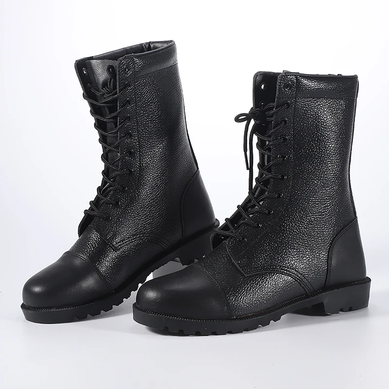 Anti-slippery Hard-wearing 2021 long leather botas boots for men