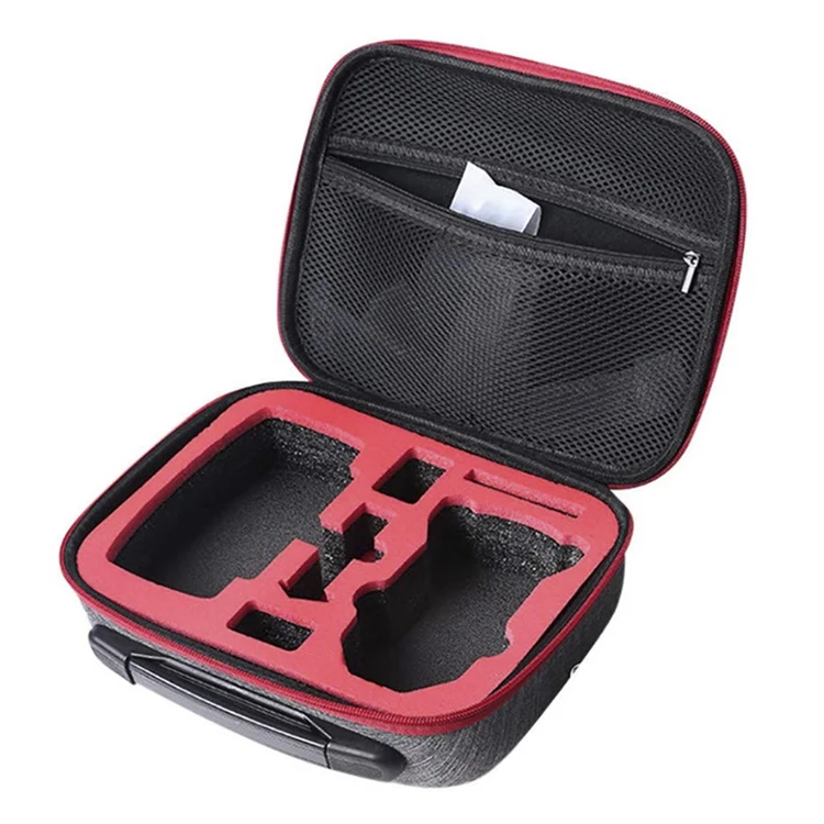 Custom Soft Handle Long Small Plastic Zipper Tool Hard Shell EVA Carrying Case Protective with Foam Inserts