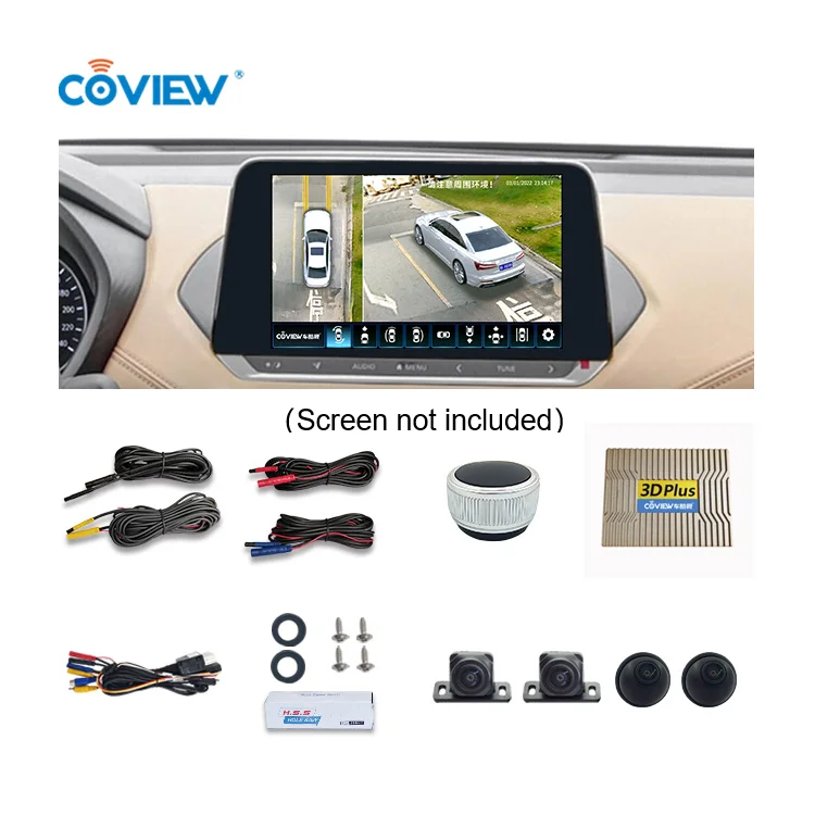 3D Plus Bird View Car Camera 360 Camera Surround View Panoramic Parking System 360 Degree Car Camera