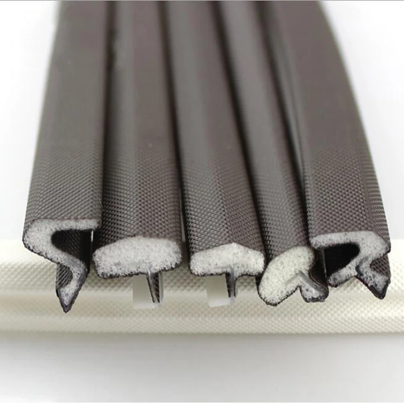 V-shaped anti-theft door frame sealing strip Self-adhesive door and window rubber strip