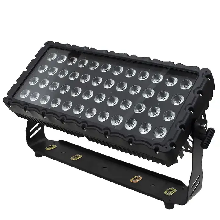 New DMX Waterproof Led Wall Washer Outdoor 36pcs/48pcs*3w RGBW 4IN1 Color Wash Stage Light Flood Lighting