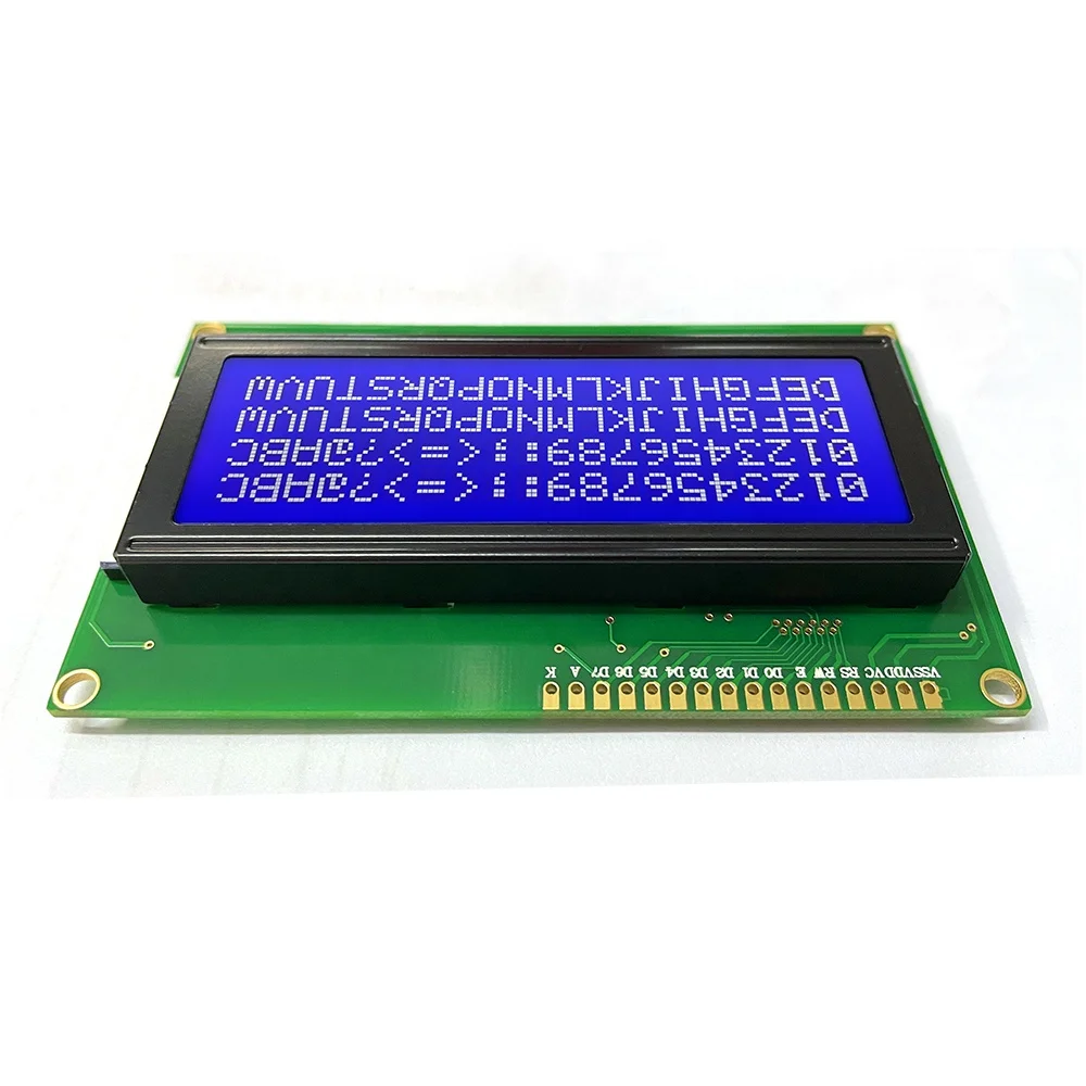 16 контактный кабель 20x4 SPI/I2C/параллельный интерфейс персонажа 2004 Монохромный