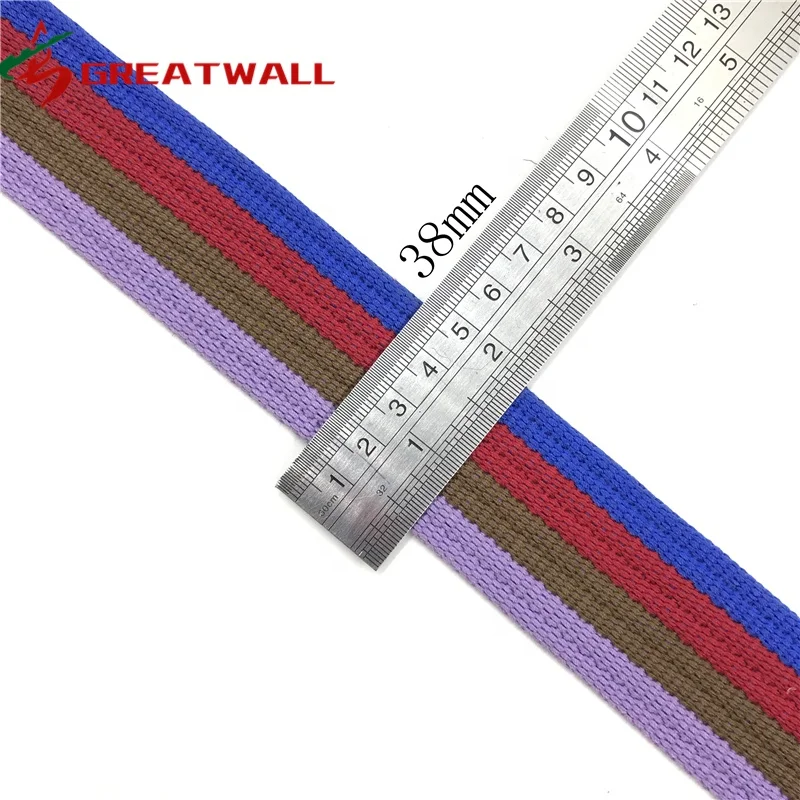 Soft Eco-Friendly Polyester Cotton Banding Tape ,Cotton Webbing Tape