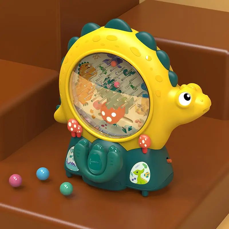 New product 2023 hot selling Dinosaur game machine with light music educate puzzle toys for kids juego Juguete