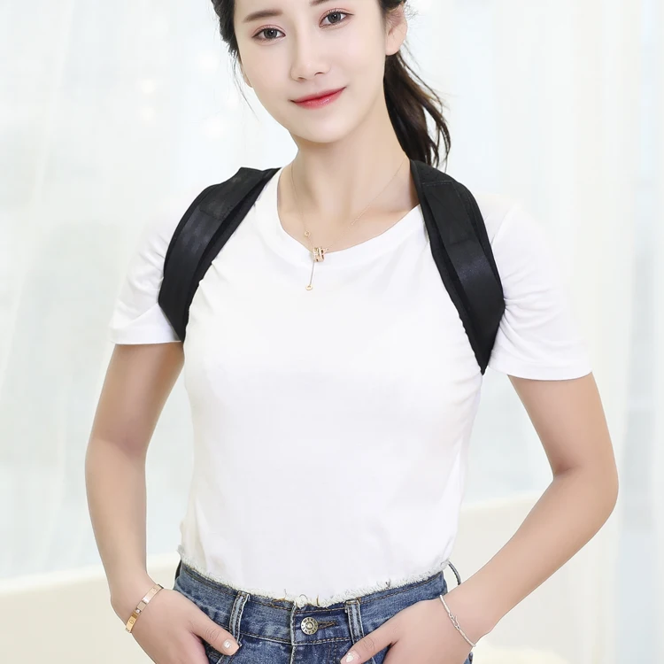 Adjustable Back Straightener Back Brace Comfortable Posture Trainer for Spinal Alignment Support