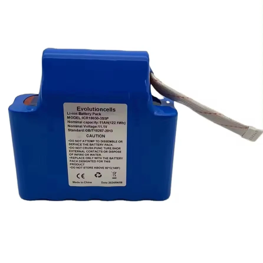 ICR18650-3S5P 11 1 В 11AH литий-ионный аккумулятор для освещения сцены Flex H4