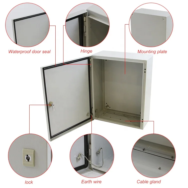 High Voltage Electrical Power Distribution Equipment Empty Sheet Metal Cabinets Electric control for Distribution System