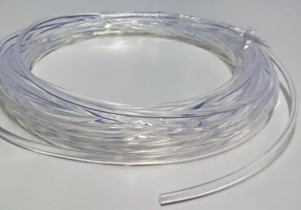  LED fiber optic lights Plastic optical 1mm side glow emitting customized 1-24 cores as