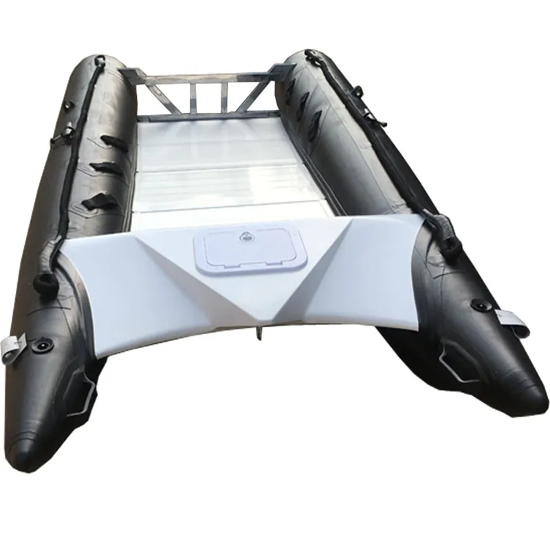 Inflatable Lightweight aluminium fishing boat catamaran sailboat