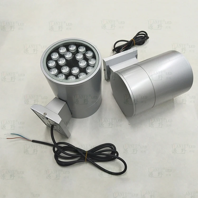 Outdoor Led Wall Light Aluminum Waterproof Square Wall Lamp IP65 Up Down Wall Light Garden Sconce