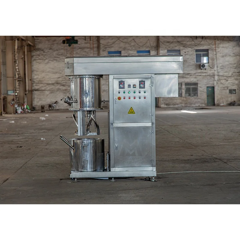 Automatic 30L Dual Blade Industrial Lab Polymer Epoxy Resin Vacuum Machine Double Planetary Mixer