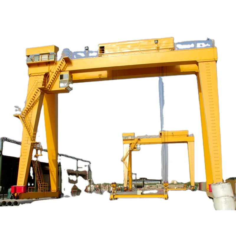 70 Ton Double Girder Gantry With Winch Trolley A7 Working Class For Sale