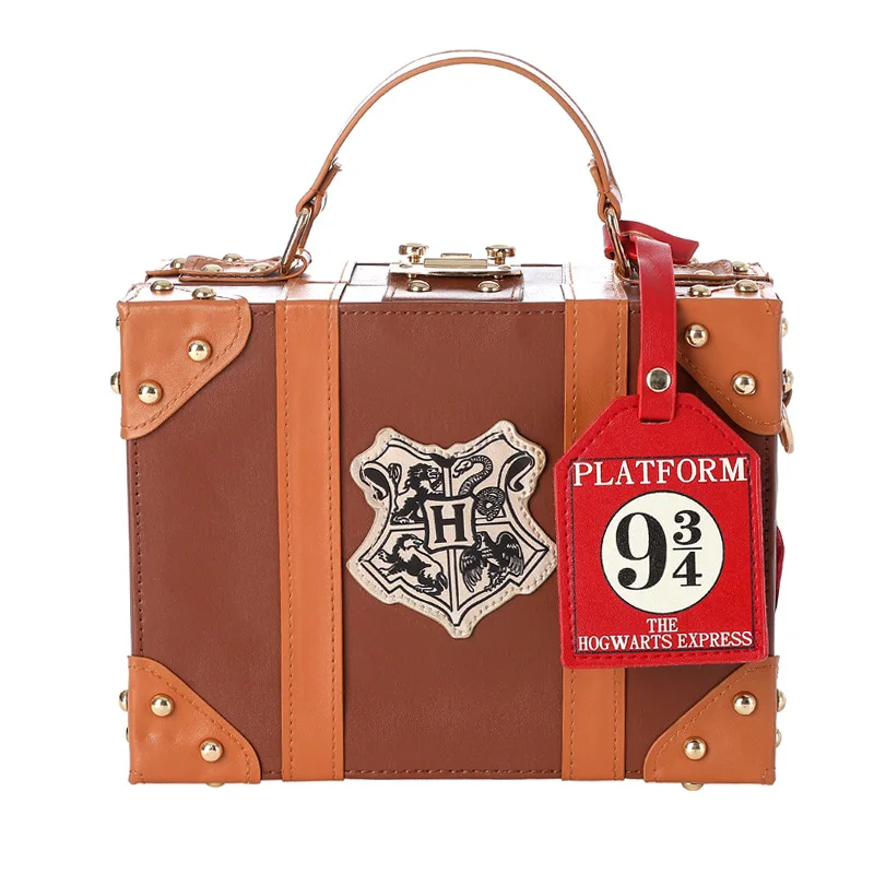 Handbag Halloween Hogwarts Harry and Potter Magic 8-inch Shoulder Square PU Bag