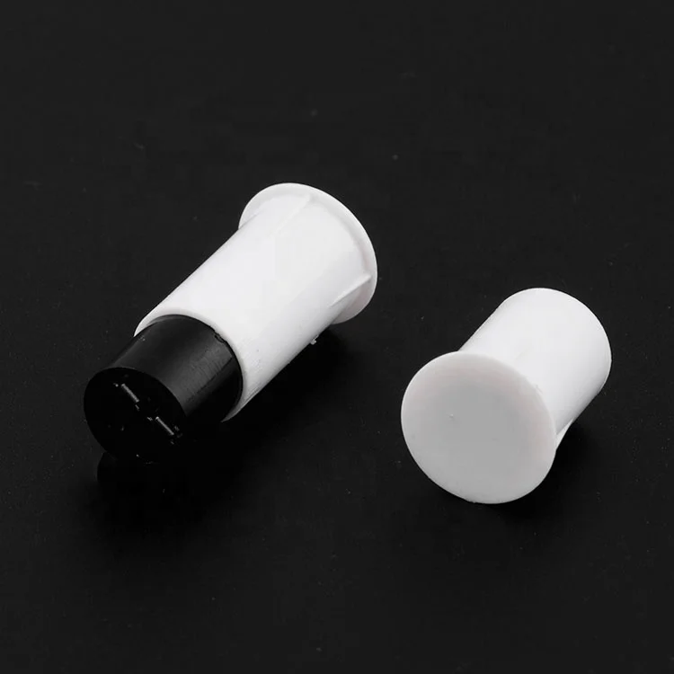 Wooden Door 20mm Cylinder Magnetic Detector Magnetic Contact Switch With Copper Terminals