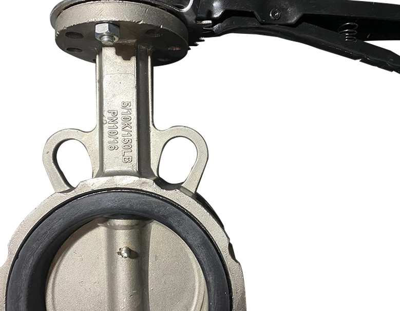 Chinese Factory Butterfly Valve Stainless Steel Valvula de Borboleta Manual acero inoxidable