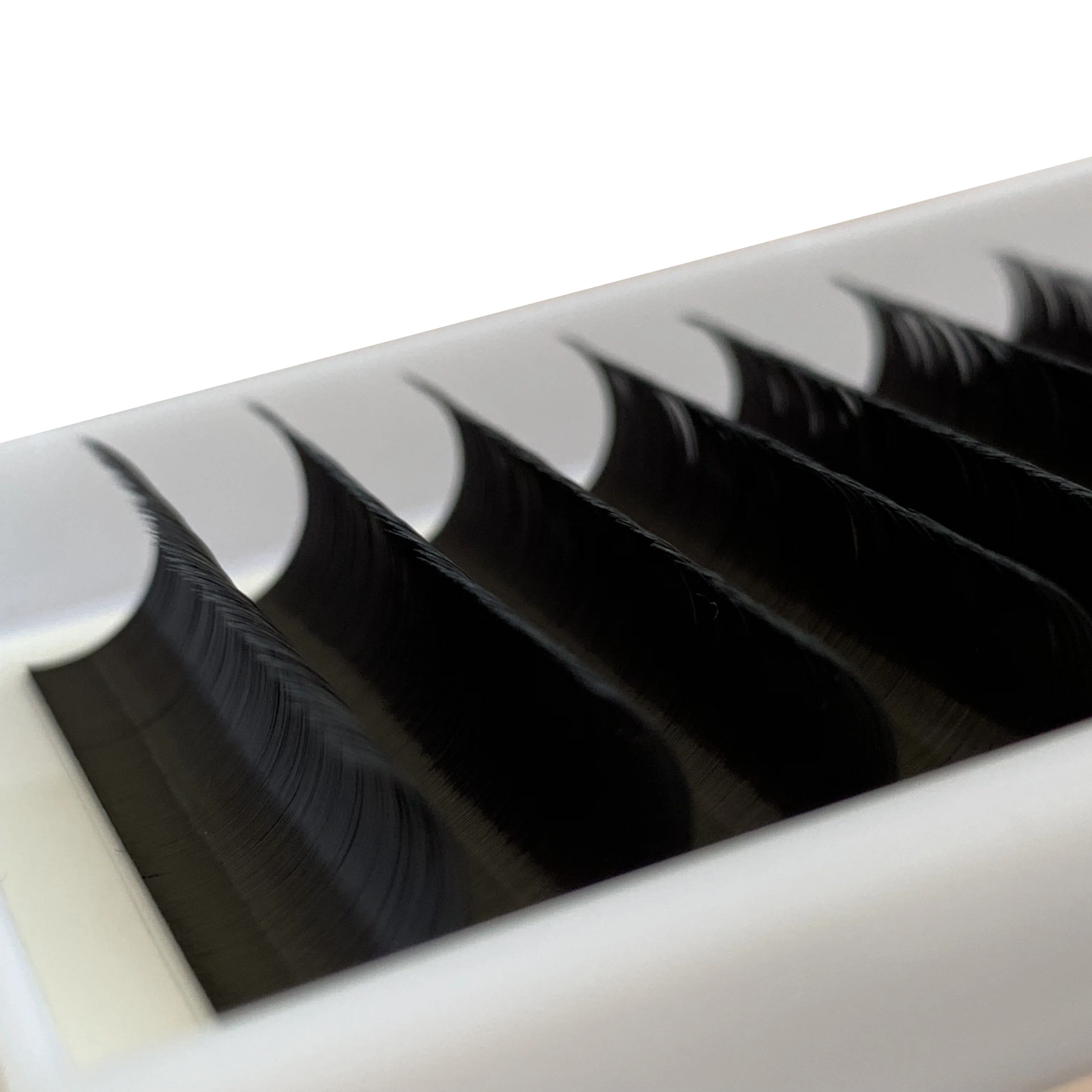 UNIQUE LASHES private label 0.10 0.15 0.20 J B C CC D DD curl silk mink false eyelash extensions