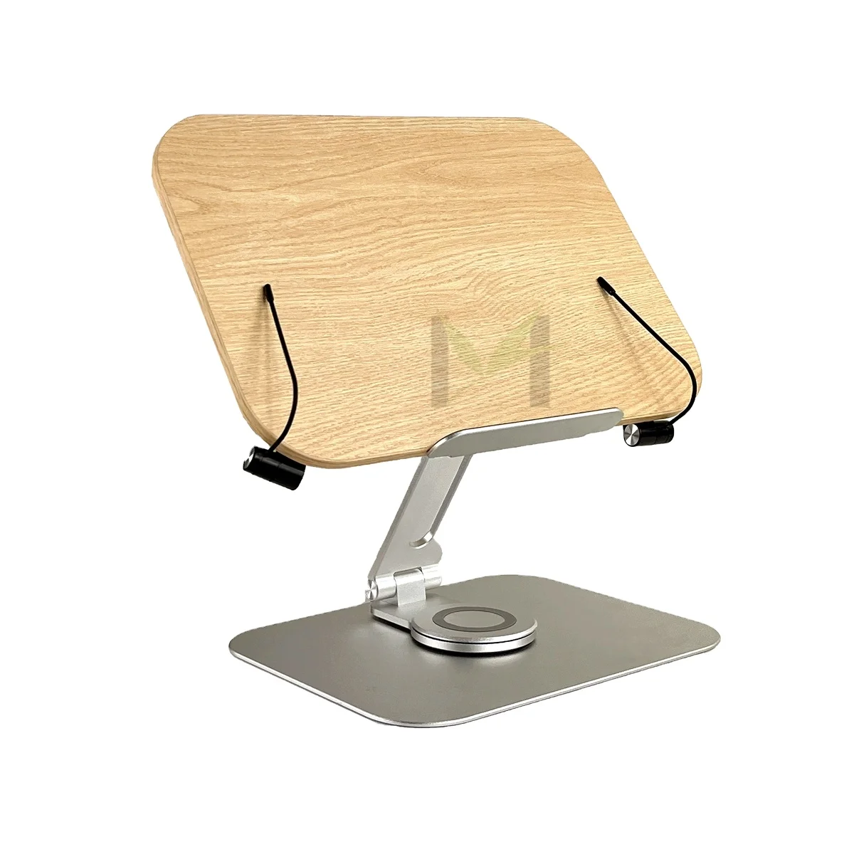 Вертикальная бамбуковая подставка и держатель для книг для чтения, Hands Free с зажимами для страниц